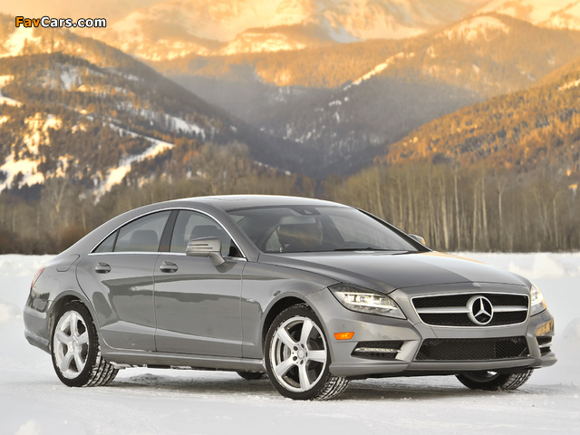 Pictures of Mercedes-Benz CLS 550 4MATIC AMG Sports Package (C218) 2010 (640 x 480)
