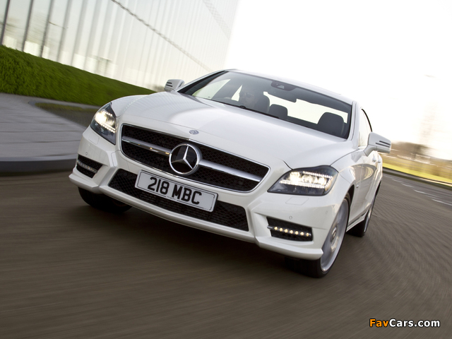 Pictures of Mercedes-Benz CLS 350 CDI AMG Sports Package UK-spec (C218) 2010 (640 x 480)