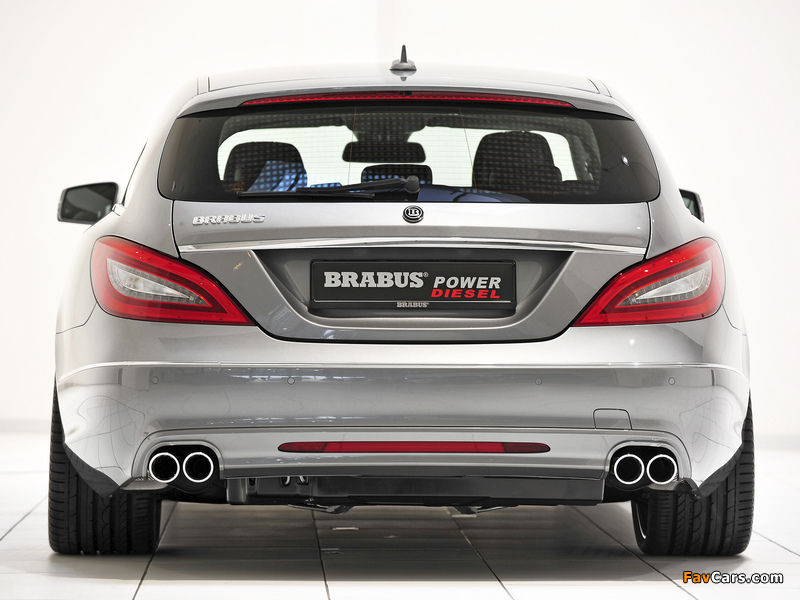 Pictures of Brabus Mercedes-Benz CLS 350 CDI Shooting Brake (X218) 2012 (800 x 600)
