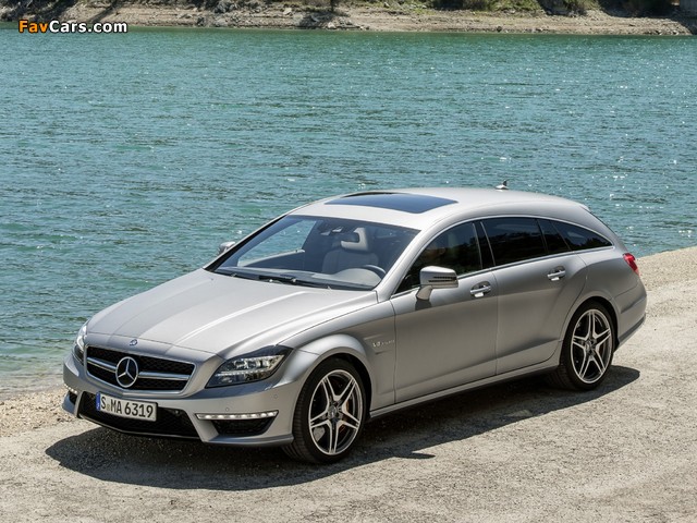 Pictures of Mercedes-Benz CLS 63 AMG Shooting Brake (X218) 2012 (640 x 480)