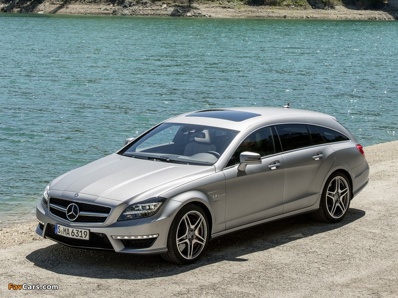 Pictures of Mercedes-Benz CLS 63 AMG Shooting Brake (X218) 2012 (800 x 600)