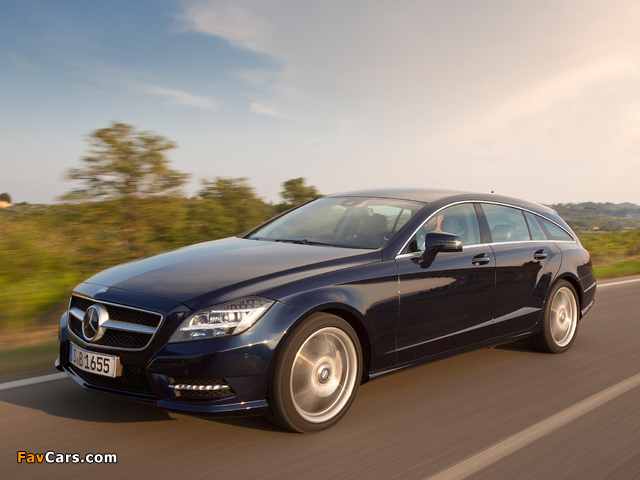 Pictures of Mercedes-Benz CLS 500 Shooting Brake (X218) 2012 (640 x 480)