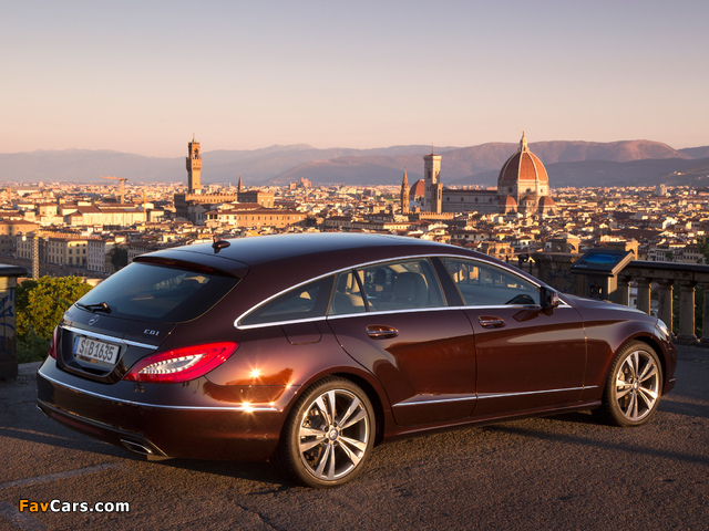 Pictures of Mercedes-Benz CLS 350 CDI Shooting Brake (X218) 2012 (640 x 480)