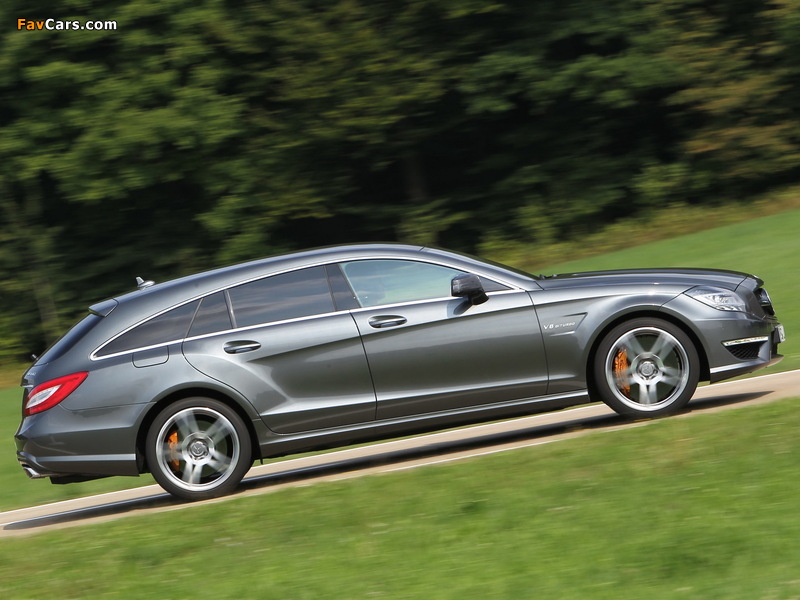 Pictures of Mercedes-Benz CLS 63 AMG Shooting Brake (X218) 2012 (800 x 600)