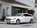 Pictures of Mercedes-Benz CLS 350 CDI Shooting Brake AMG Sports Package UK-spec (X218) 2012