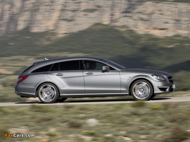 Pictures of Mercedes-Benz CLS 63 AMG Shooting Brake (X218) 2012 (640 x 480)