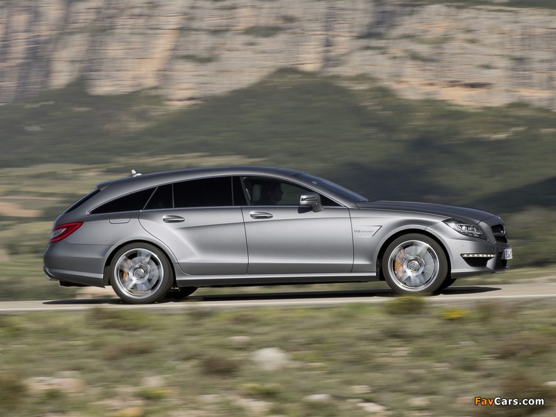 Pictures of Mercedes-Benz CLS 63 AMG Shooting Brake (X218) 2012 (800 x 600)