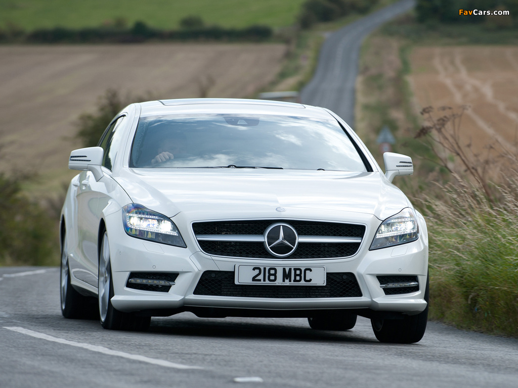 Pictures of Mercedes-Benz CLS 350 CDI Shooting Brake AMG Sports Package UK-spec (X218) 2012 (1024 x 768)