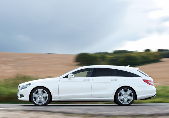 Pictures of Mercedes-Benz CLS 350 CDI Shooting Brake AMG Sports Package UK-spec (X218) 2012
