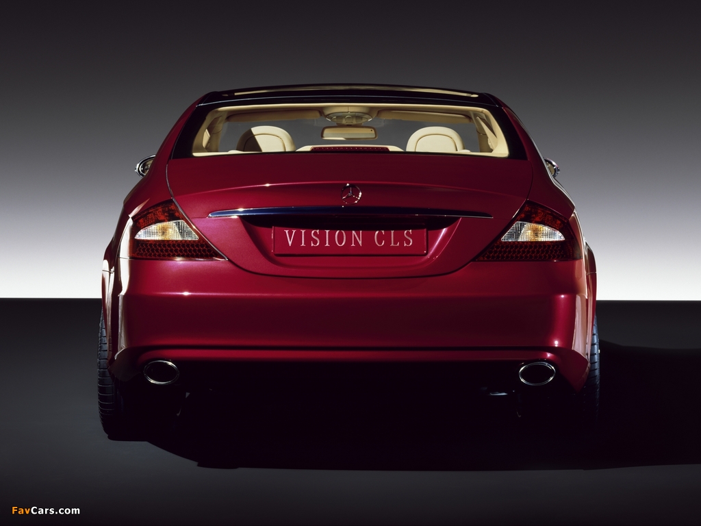 Mercedes-Benz Vision CLS Concept (C219) 2003 wallpapers (1024 x 768)