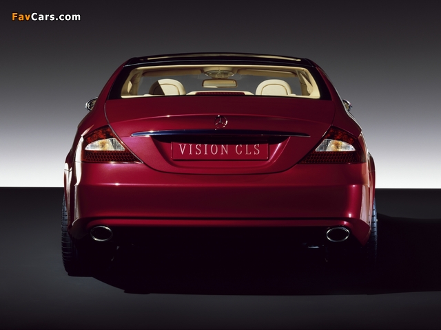 Mercedes-Benz Vision CLS Concept (C219) 2003 wallpapers (640 x 480)