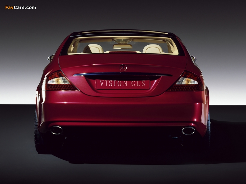 Mercedes-Benz Vision CLS Concept (C219) 2003 wallpapers (800 x 600)
