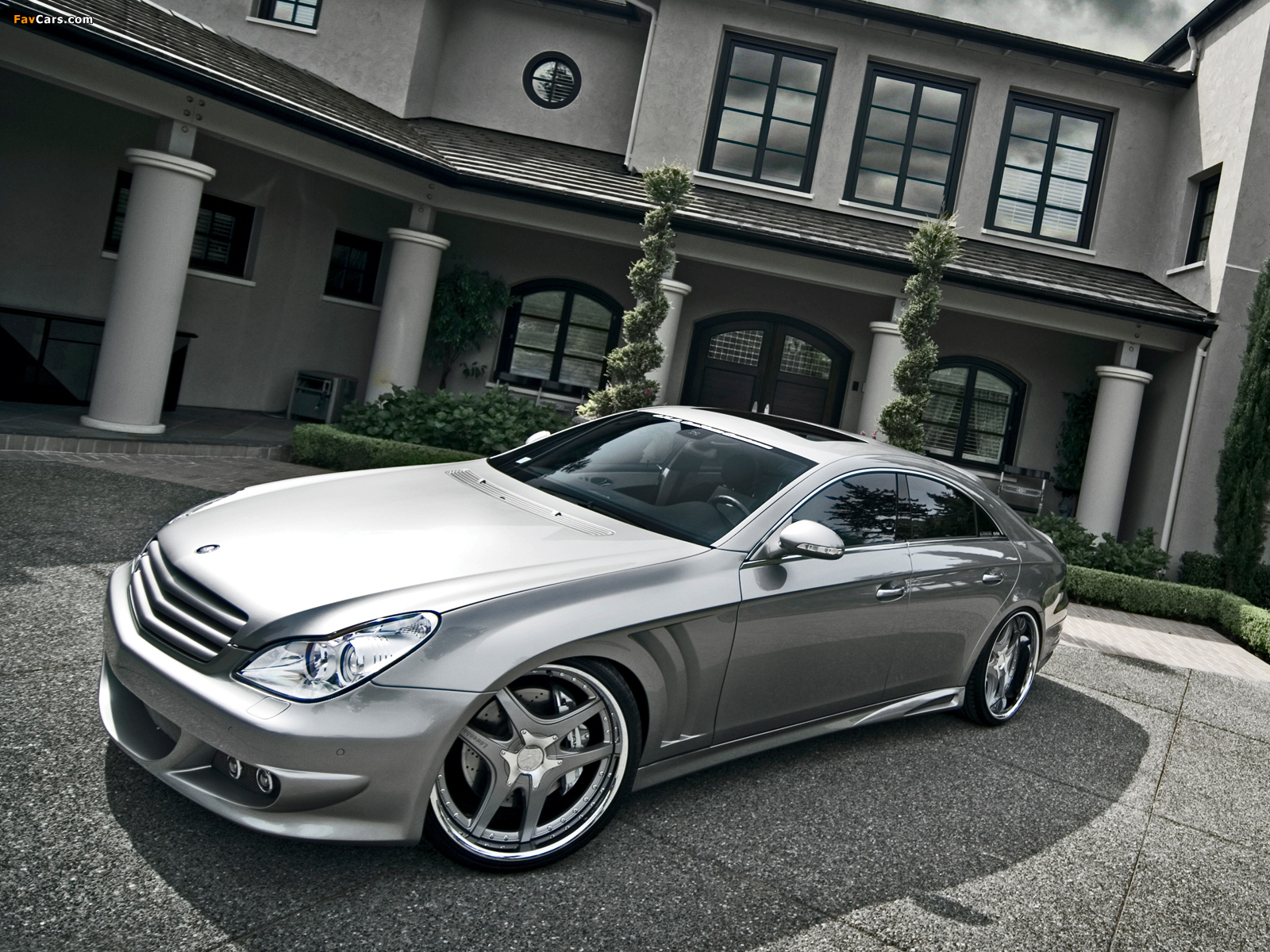 CNC Mercedes-Benz CLS 55 AMG (C219) 2006 wallpapers (1600 x 1200)