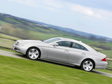 Mercedes-Benz CLS 320 CDI UK-spec (C219) 2008–10 wallpapers