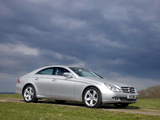 Mercedes-Benz CLS 320 CDI UK-spec (C219) 2008–10 wallpapers