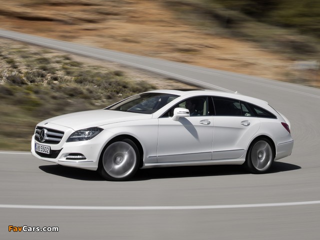 Mercedes-Benz CLS 250 CDI Shooting Brake (X218) 2012 wallpapers (640 x 480)