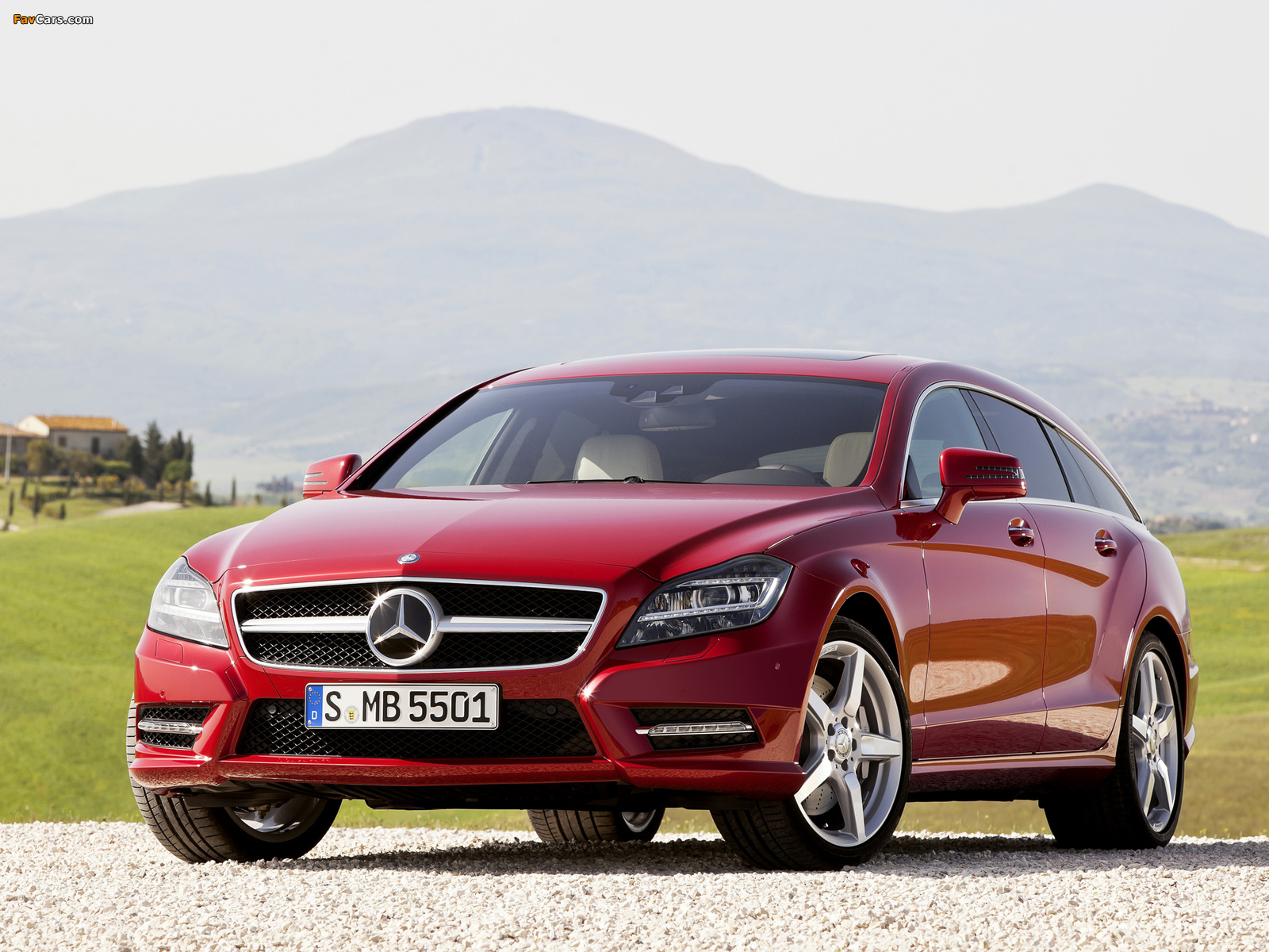 Mercedes-Benz CLS 500 4MATIC Shooting Brake AMG Sports Package (X218) 2012 wallpapers (1600 x 1200)
