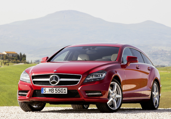 Mercedes-Benz CLS 500 4MATIC Shooting Brake AMG Sports Package (X218) 2012 wallpapers