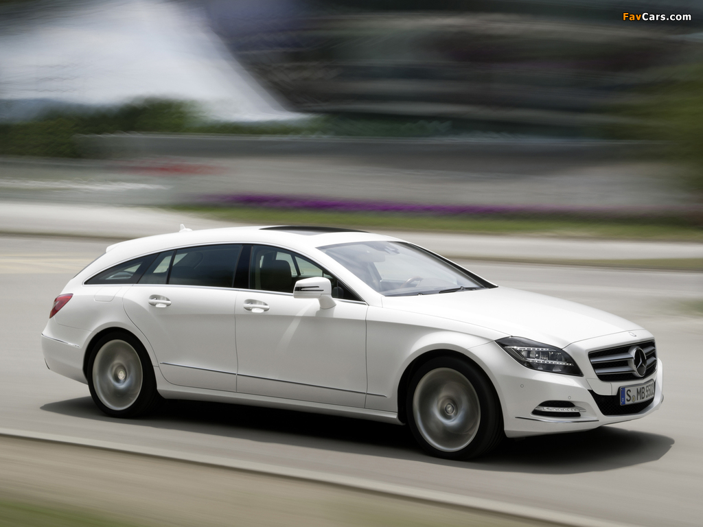 Mercedes-Benz CLS 250 CDI Shooting Brake (X218) 2012 wallpapers (1024 x 768)