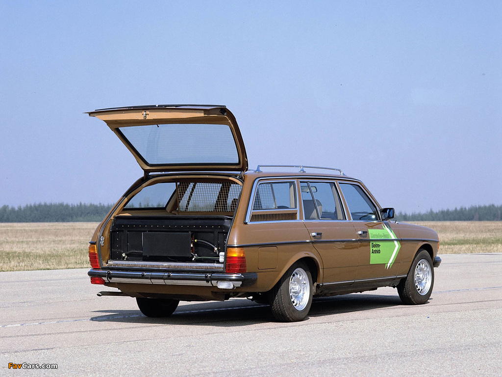 Images of Mercedes-Benz E-Klasse Estate Elektro-Antrieb (S123) 1982 (1024 x 768)