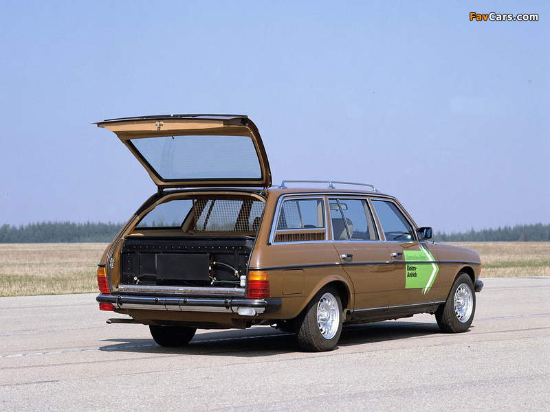 Images of Mercedes-Benz E-Klasse Estate Elektro-Antrieb (S123) 1982 (800 x 600)