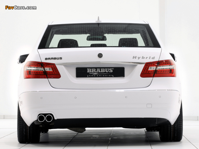 Images of Brabus Project Hybrid (W212) 2011 (640 x 480)