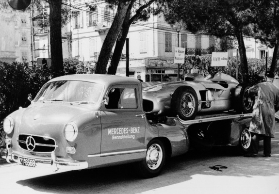 Mercedes-Benz Blue Wonder Transporter 1954 photos