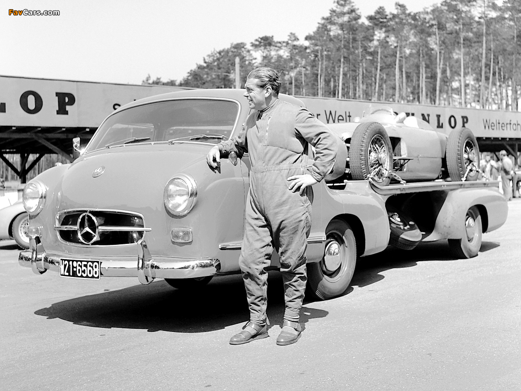 Mercedes-Benz Blue Wonder Transporter 1954 photos (1024 x 768)