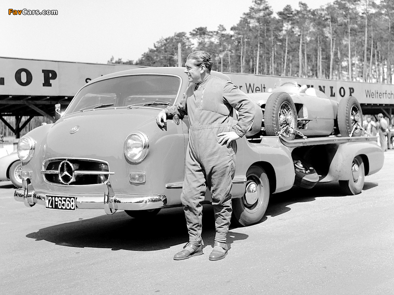 Mercedes-Benz Blue Wonder Transporter 1954 photos (800 x 600)
