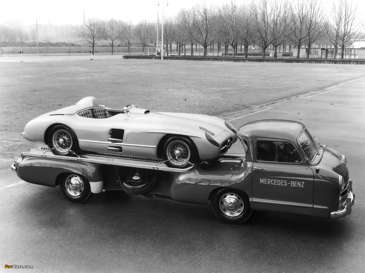 Mercedes-Benz Blue Wonder Transporter 1954 pictures (1280 x 960)