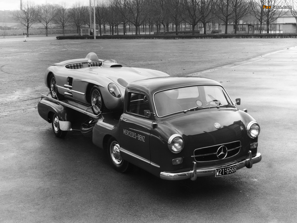 Mercedes-Benz Blue Wonder Transporter 1954 pictures (1024 x 768)
