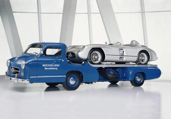 Mercedes-Benz Blue Wonder Transporter 1954 pictures