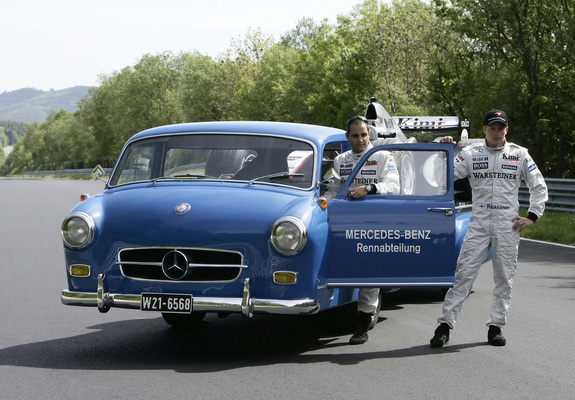 Mercedes-Benz Blue Wonder Transporter 1954 wallpapers
