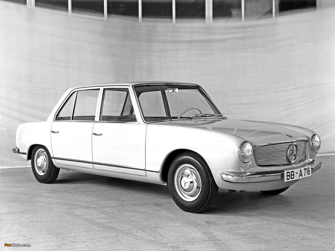 Mercedes-Benz W118/W119 Prototype 1960 pictures (1280 x 960)