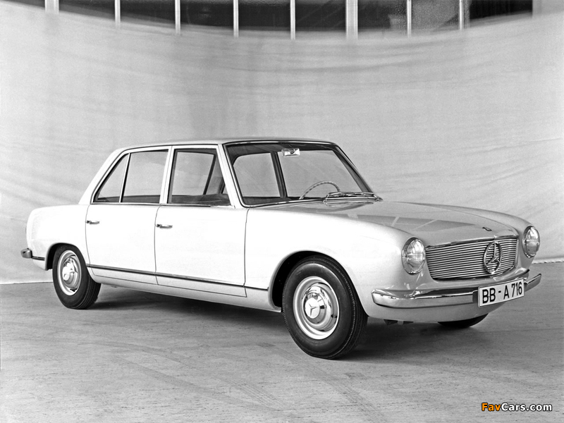 Mercedes-Benz W118/W119 Prototype 1960 pictures (800 x 600)