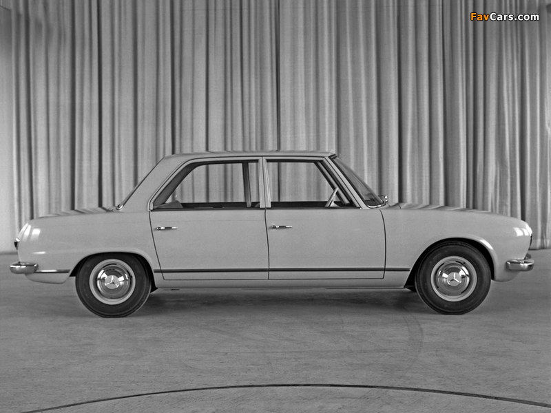 Mercedes-Benz W118/W119 Prototype 1960 wallpapers (800 x 600)
