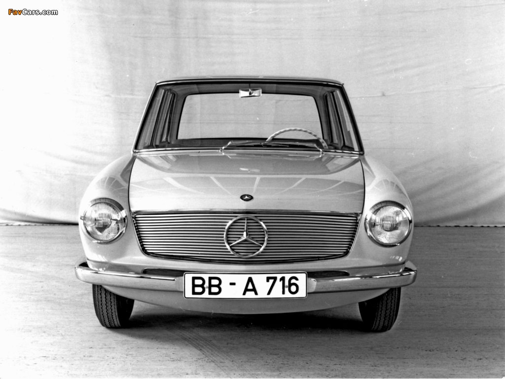Mercedes-Benz W118/W119 Prototype 1960 wallpapers (1024 x 768)