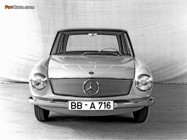 Mercedes-Benz W118/W119 Prototype 1960 wallpapers (640 x 480)