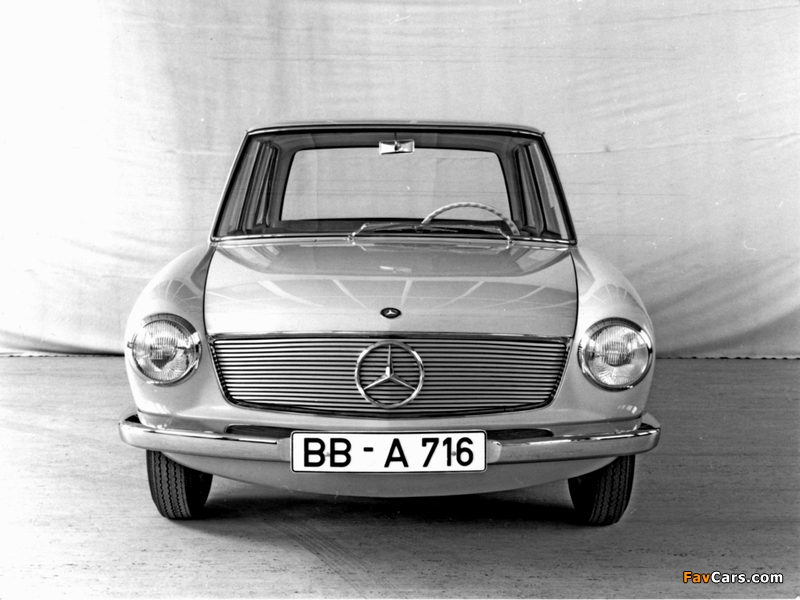 Mercedes-Benz W118/W119 Prototype 1960 wallpapers (800 x 600)