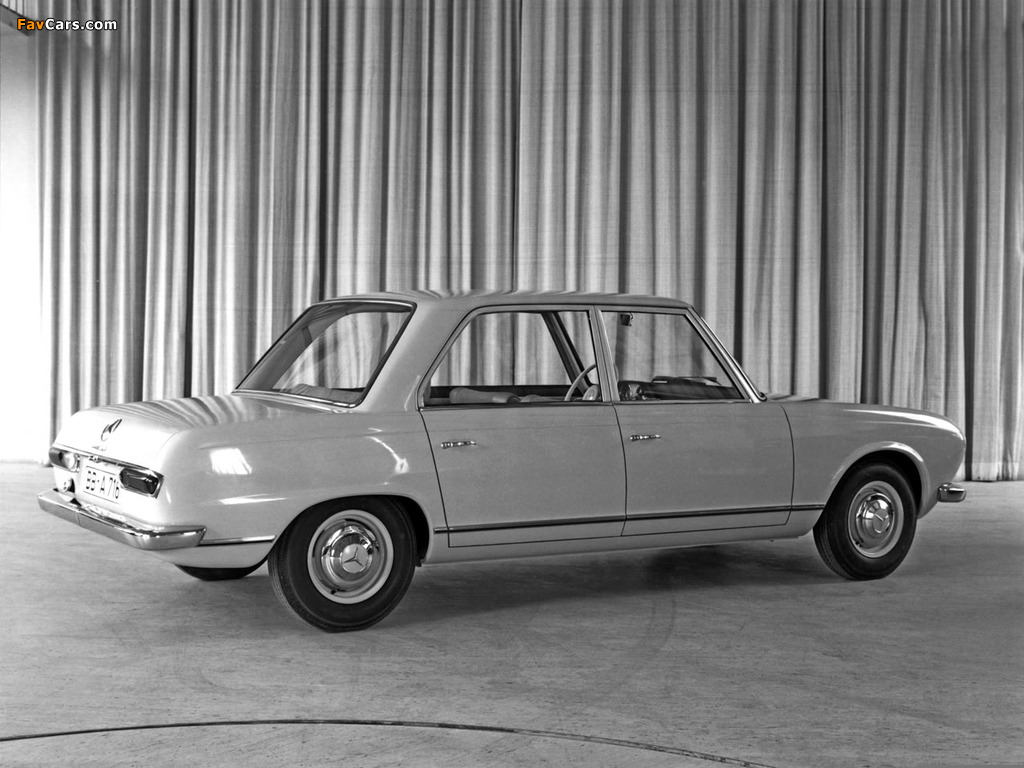 Mercedes-Benz W118/W119 Prototype 1960 wallpapers (1024 x 768)