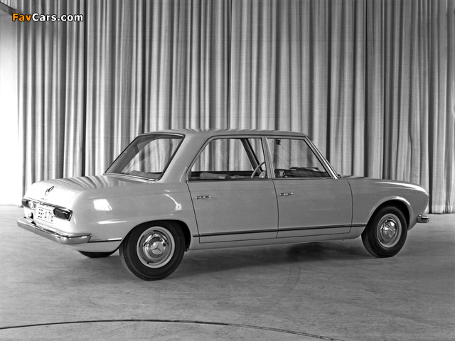 Mercedes-Benz W118/W119 Prototype 1960 wallpapers (640 x 480)