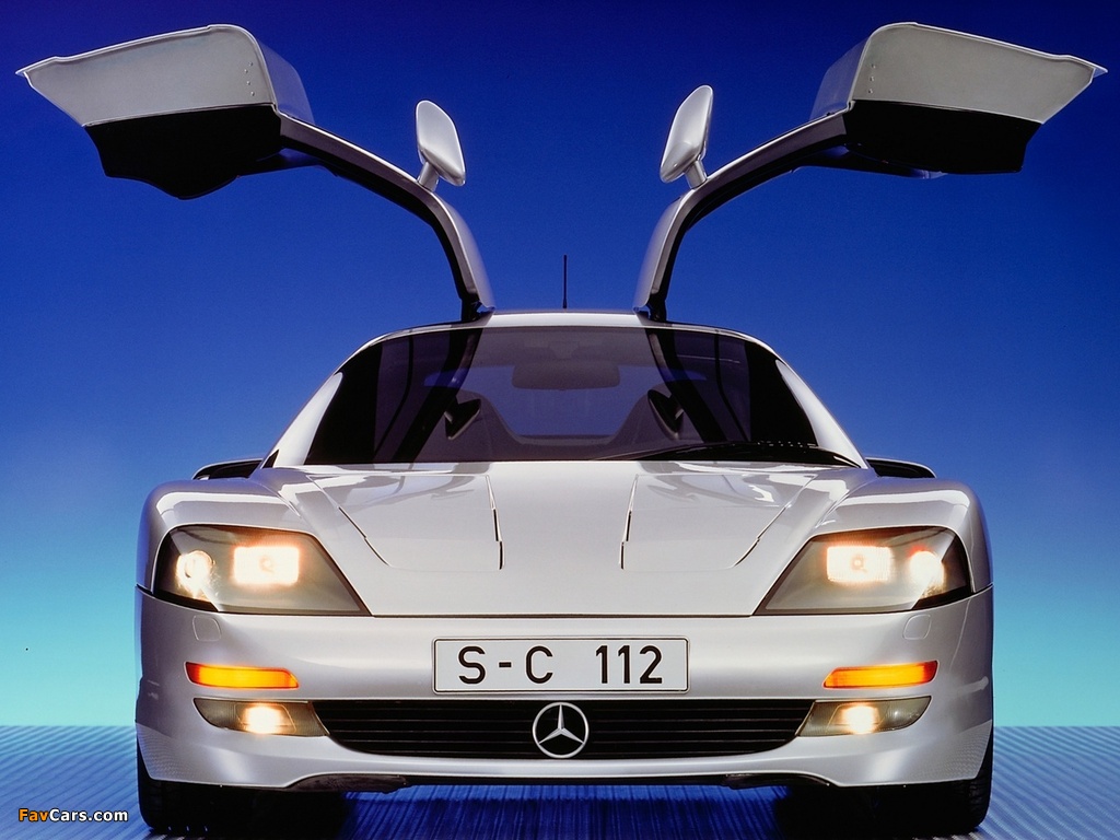 Mercedes-Benz C112 Concept 1991 wallpapers (1024 x 768)