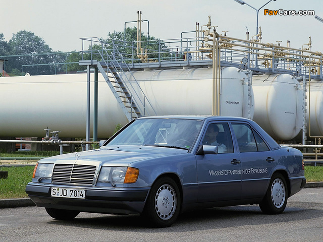 Mercedes-Benz 230 E Wasserstoffantrieb Prototype (W124) 1992 wallpapers (640 x 480)