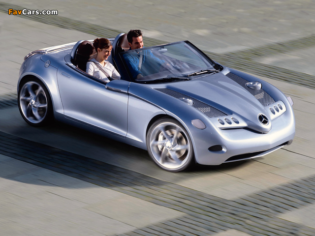 Mercedes-Benz Vision SLA Concept 2000 images (640 x 480)