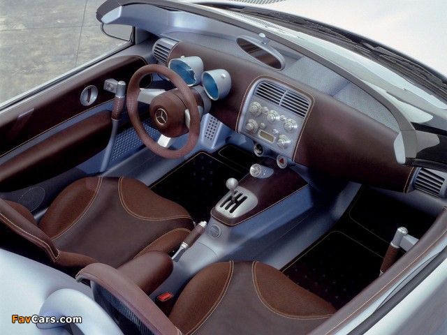 Mercedes-Benz Vision SLA Concept 2000 pictures (640 x 480)