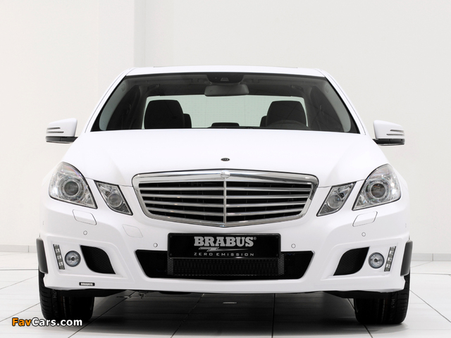 Brabus Project Hybrid (W212) 2011 wallpapers (640 x 480)