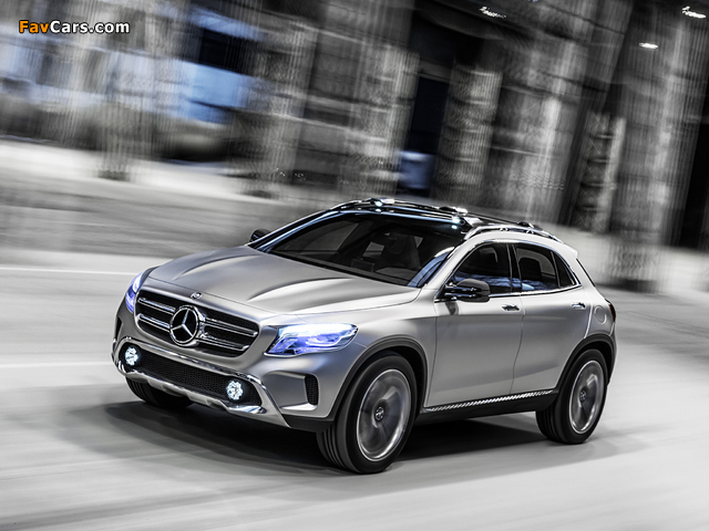 Mercedes-Benz Concept GLA 2013 pictures (640 x 480)