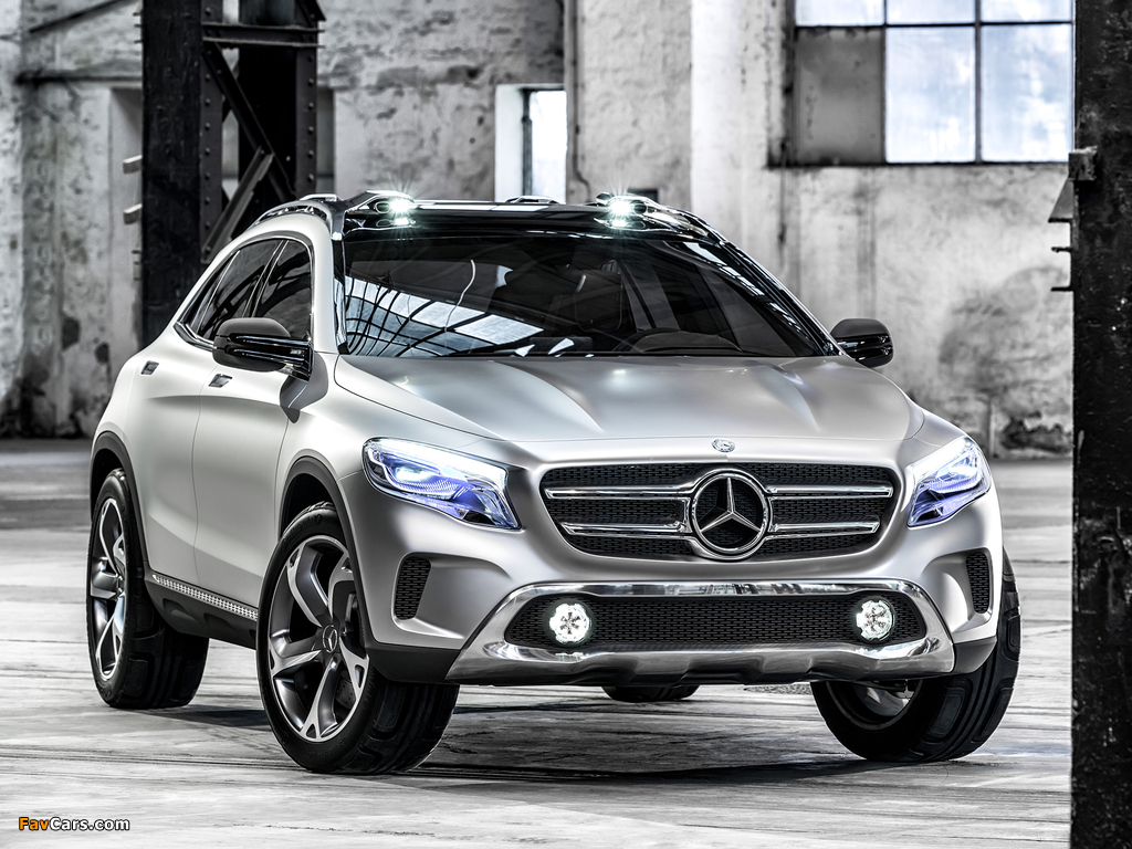 Mercedes-Benz Concept GLA 2013 wallpapers (1024 x 768)