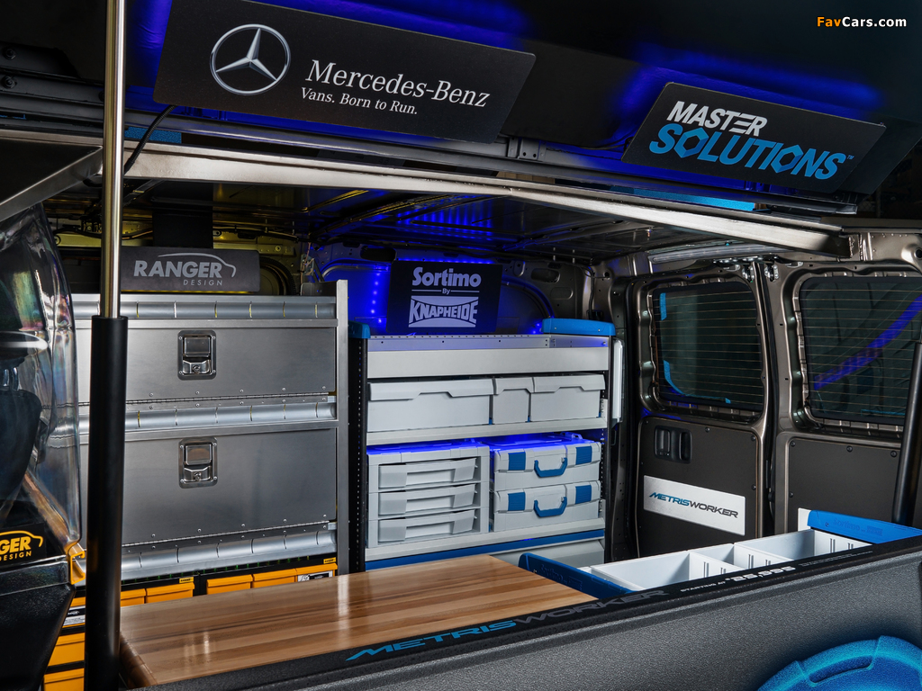 Renntech Mercedes-Benz Metris MasterSolutions Toolbox Concept 2017 pictures (1024 x 768)