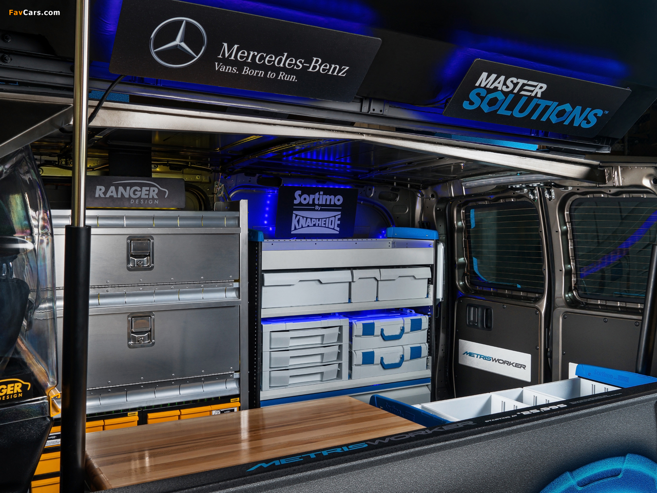 Renntech Mercedes-Benz Metris MasterSolutions Toolbox Concept 2017 pictures (1280 x 960)